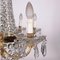 Empire Revival Chandelier in Glass, 20th-Century 6