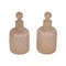 Bottles from Barovier & Toso, Set of 2 1