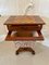 Early 19th-Century William IV Rosewood Chess Top Sewing Table 6