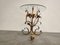 Vintage Metal Flower Side Table , 1960s, Image 3