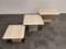 Vintage Travertine Nesting Tables or Side Tables, 1970s 6