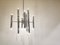 Vintage Candle Chandelier in Chrome by Gaetano Sciolari, Image 5