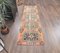 Vintage Turkish Runner Oushak Handmade Wool Rug 3