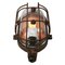 Mid-Century Cast Iron & Glass Sconce from Industria Rotterdam, Image 3