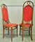 Bentwood Dining Chairs with Higher Backrest from Thonet, 1970s, Set of 6 13