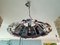 Italian Reggiani Style Metal Hanging Lamp, 1960s 9