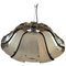 Italian Reggiani Style Metal Hanging Lamp, 1960s 1