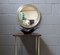 Round Italian Metal Narciso Mirror by Sergio Mazza for Artemide, 1960s 6