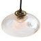 Mid-Century Industrial Glass Ceiling Lamp, Image 3