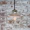 Mid-Century Industrial Glass Ceiling Lamp 4