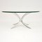 Vintage Steel and Glass Coffee Table, 1970s 5