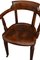 Victorian Mahogany Desk Chair, Image 11
