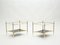 Neoclassical Brass & Black Glass End Tables from Maison Jansen, 1970s, Set of 2, Image 9