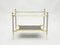 Neoclassical Brass & Black Glass End Tables from Maison Jansen, 1970s, Set of 2, Image 17