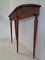 Italian Walnut Console Table with Hidden Drawer, 1956, Image 6