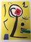 Miró Lithographie Poster von Montedison, 1985 1