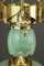 Viennese Jugendstil Adjustable Opaline Glass Chandelier, 1908 12