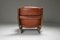 Mid-Century Cognac Leather Lounge Chairs by Osvaldo Borsani, Set of 2 6