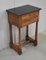 Small Empire Style Solid Birch Side Table, Early 1800s 2