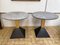 Tavolini in granito e ottone, Italia, anni '80, set di 2, Immagine 1