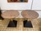 Tavolini in granito e ottone, Italia, anni '80, set di 2, Immagine 4