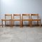 Mid-Century Italian Dining Chairs by Vico Magistretti, 1960s, Set of 4 8