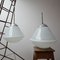 Lampada da soffitto grande Bauhaus in vetro opalino di Kandem, anni '20, Immagine 5