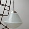 Lampada da soffitto grande Bauhaus in vetro opalino di Kandem, anni '20, Immagine 1