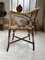 Wicker & Wood Side Chair, 1950s 8