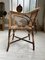 Wicker & Wood Side Chair, 1950s, Image 8