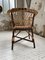 Stuhl aus Korbgeflecht & Holz, 1950er 13