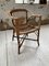 Wicker & Wood Side Chair, 1950s, Image 11