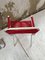Vintage Scoubidou Red Childrens Chair, 1960s 14