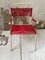 Vintage Scoubidou Red Childrens Chair, 1960s 1