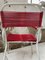 Vintage Scoubidou Red Childrens Chair, 1960s 16