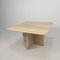 Italian Travertine Coffee Table, 1980s 8