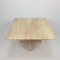 Italian Travertine Coffee Table, 1980s 4