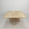 Table Basse en Travertin, Italie, 1980s 3