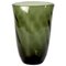 Handgefertigte schwedische Art Deco Vase aus grauem Glas 1