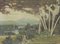 Doris Holt, pintura al óleo de paisaje, principios del siglo XX, Imagen 1
