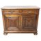 Antique French Carved Walnut Buffet, Late 19th Century, Image 1