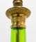 Empire Style Glass and Brass Column Table Lamp, France, Set of 2 11