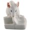 Model 5905 Porcelain Figurine of Little White Mouse from Royal Copenhagen, 1920s, Image 1