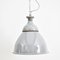 Lámpara colgante Dome industrial en gris de Benjamin Crysteel, Imagen 5
