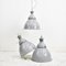 Lámpara colgante Dome industrial en gris de Benjamin Crysteel, Imagen 4
