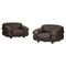 Sesann Leather Armchairs by Gianfranco Frattini for Cassina, Set of 2 1