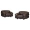 Sesann Leather Armchairs by Gianfranco Frattini for Cassina, Set of 2, Image 1