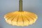 Mid-Century Losange Brass Cocoon Pendant Lamp, 1960s, Italy, Image 6