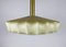 Mid-Century Losange Brass Cocoon Pendant Lamp, 1960s, Italy 2