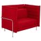 Alcove Red Loveseat Sofa by Ronan & Erwan Bouroullec for Vitra, 2006, Image 1